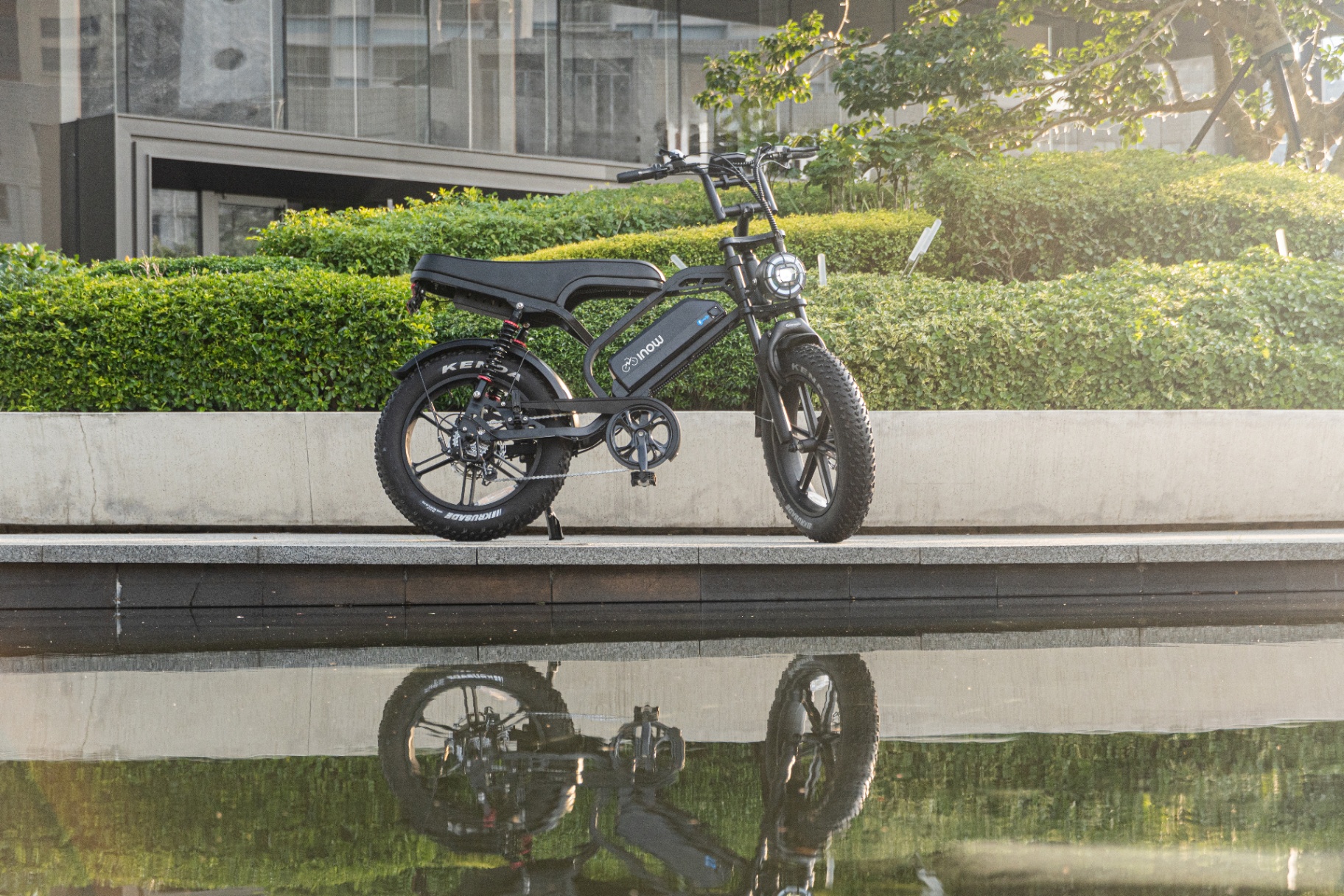 Bike elétrica INOW V40 Pro disponível para aluguel na alubikes